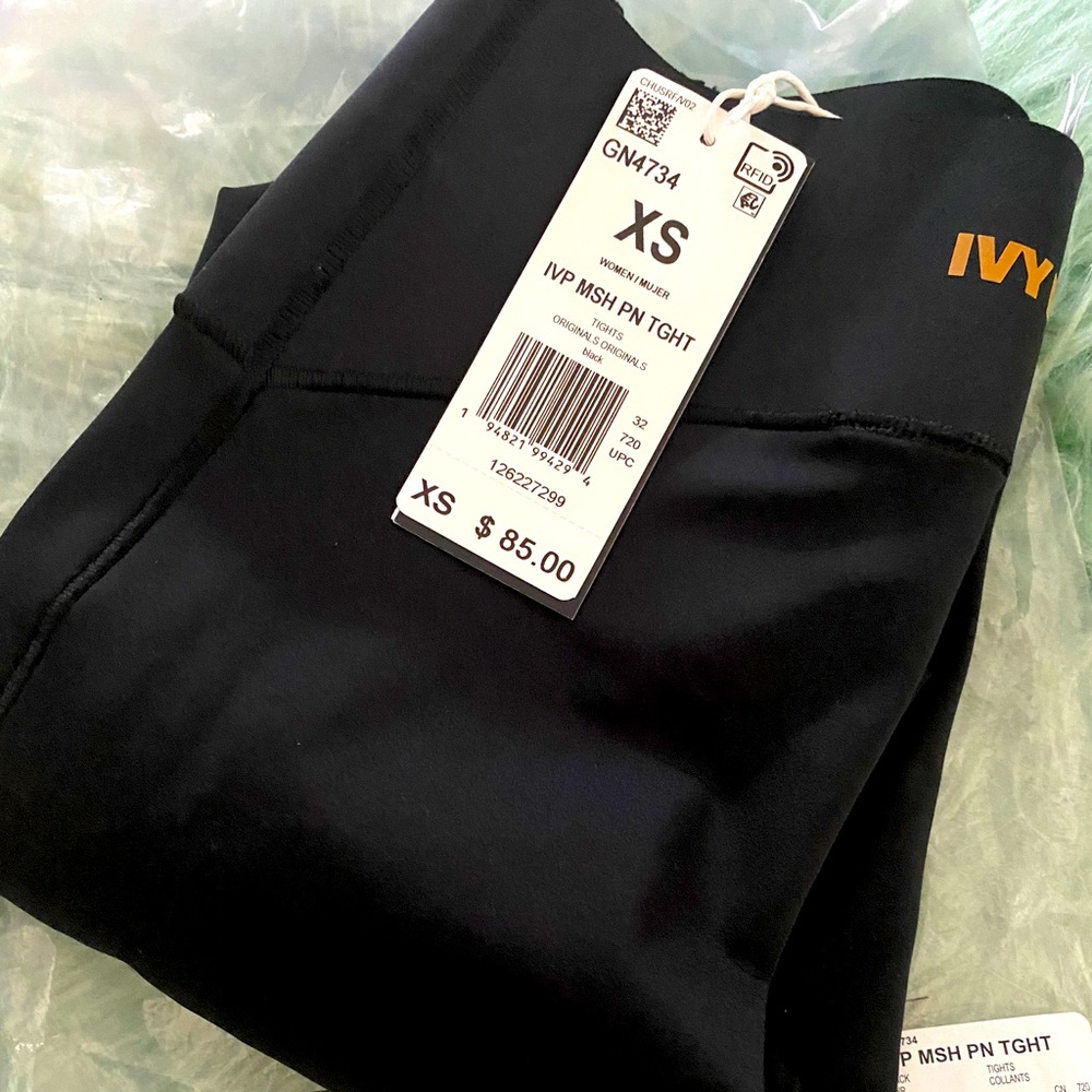 Adidas x Ivy Park Mesh Tights, Size XS New w/ Tag